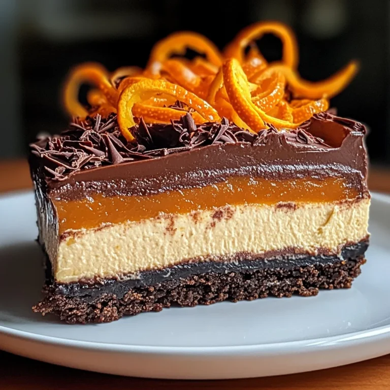 Chocolate Orange Cheesecake