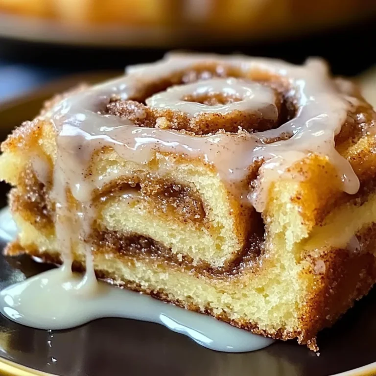 Cinnamon Roll Cake