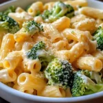 Creamy Vegetarian Broccoli Cheddar Pasta