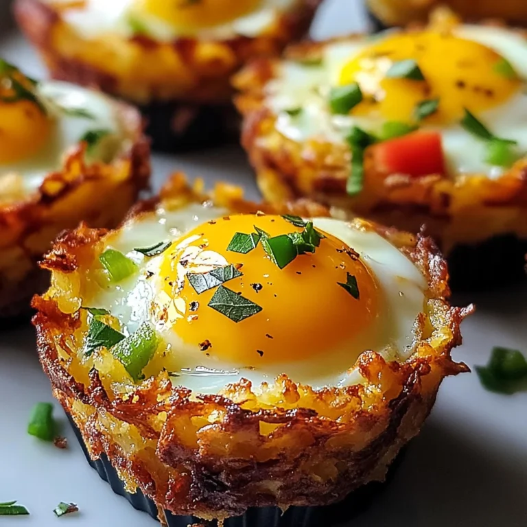 Crispy Hash Brown Egg Cups: A Tasty Breakfast Delight!