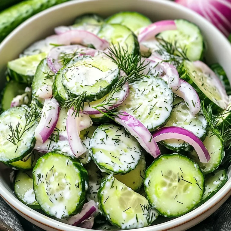 Cucumber Dill Salad