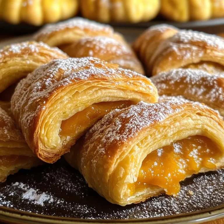 Easy Pumpkin Maple Crescent Bites