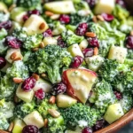 Honeycrisp Apple Broccoli Salad