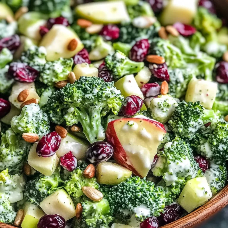 Honeycrisp Apple Broccoli Salad