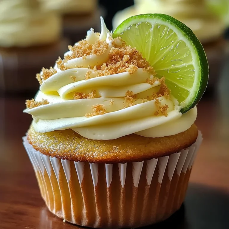 Key Lime Pie Cupcakes