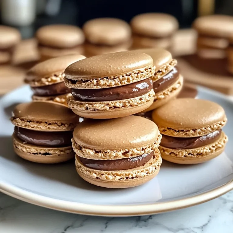 Nutella Macarons