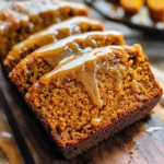 Pumpkin Bread with Maple Glaze