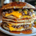 Smash Burger Pancakes Delight