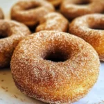 Spiced Apple Cider Baked Donuts