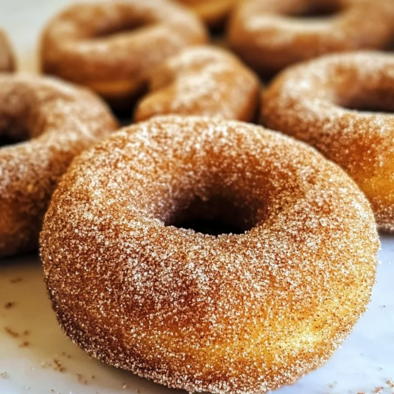 Spiced Apple Cider Baked Donuts