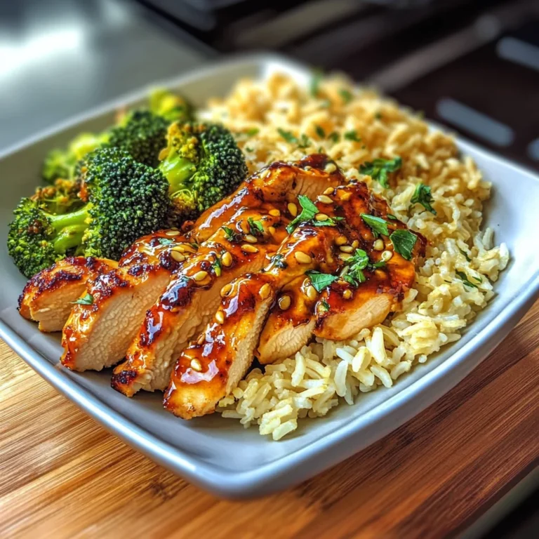 Sticky Chicken Bowls Recipe